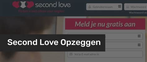 second love account verwijderen|SecondLove opzeggen